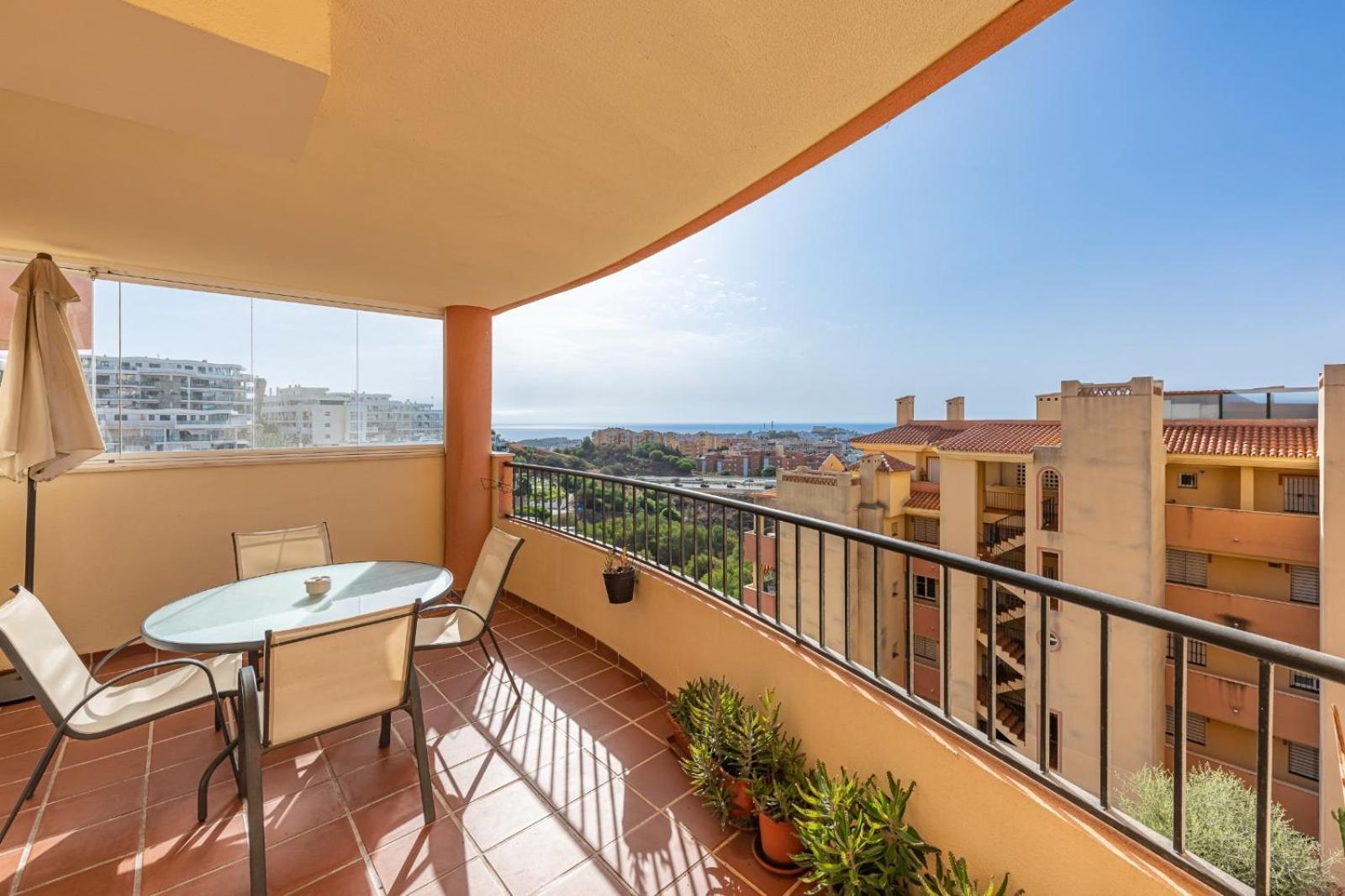 Apartamento Acogedor Con Vista Al Mar Малага Екстер'єр фото