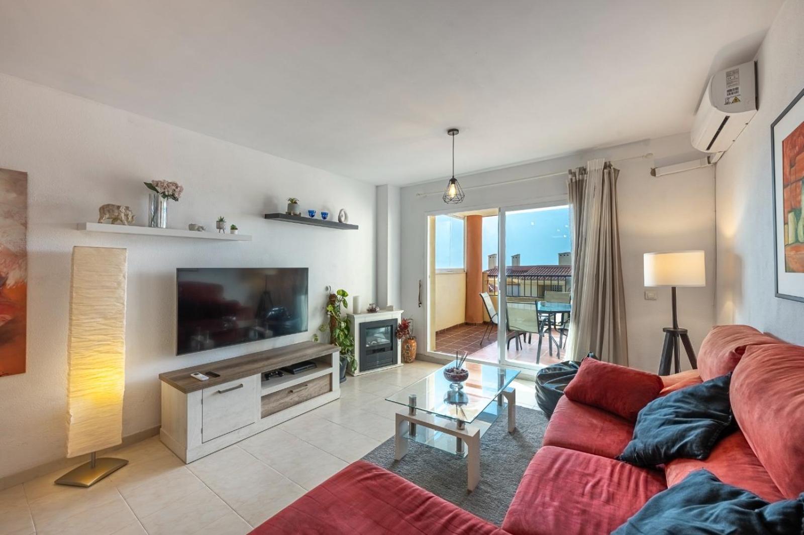 Apartamento Acogedor Con Vista Al Mar Малага Екстер'єр фото